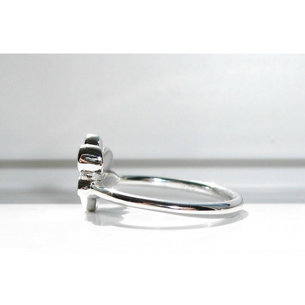 925 STERLING SILVER Adorable Paw Design Ring - Picture 8 of 14